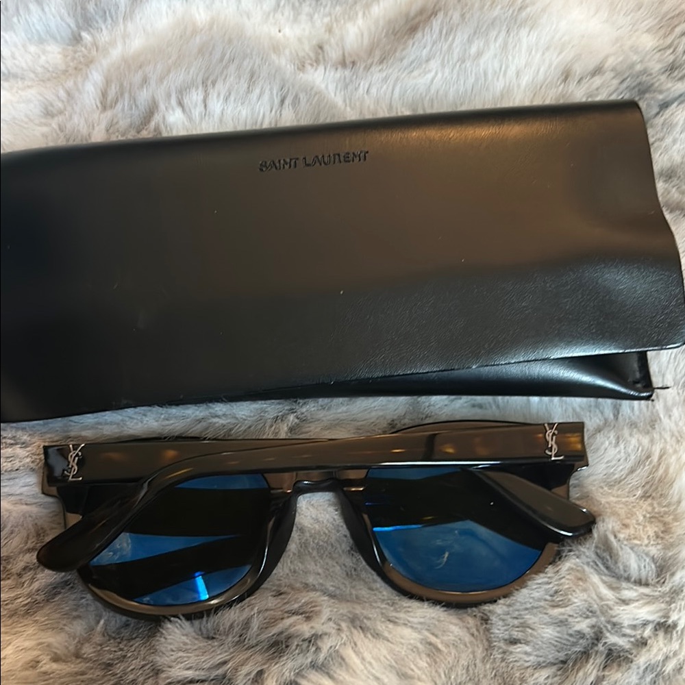 Ysl sunglasses with logo